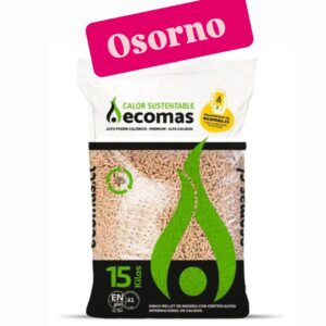 pellet ecomas 10 bolsas 15kg
